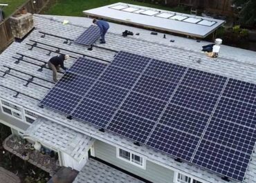 Solar panel installation in Issaquah